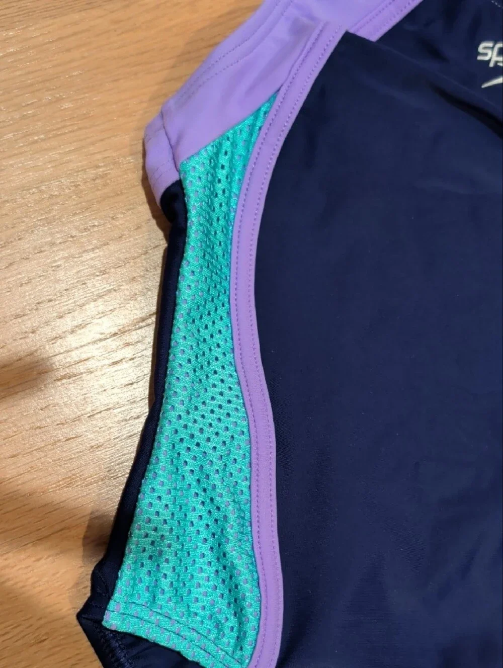 NWT Speedo One-Piece Racerback Swimsuit